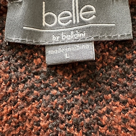 Belle by belldini sweater cardigan large - Picture 6 of 6